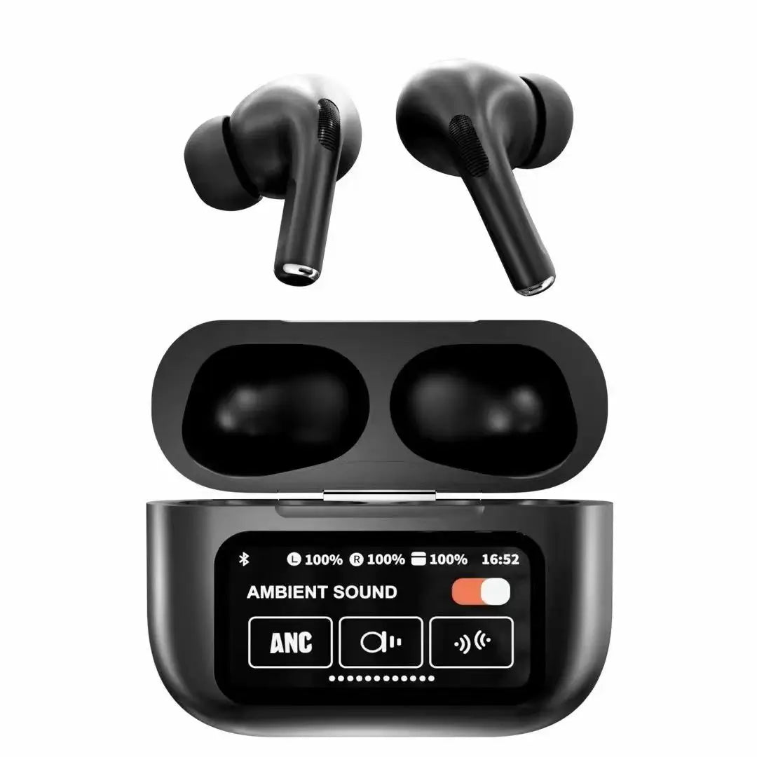 A9 Pro Airpods ANC/ENC Touch Screen Wireless (Buzzer)