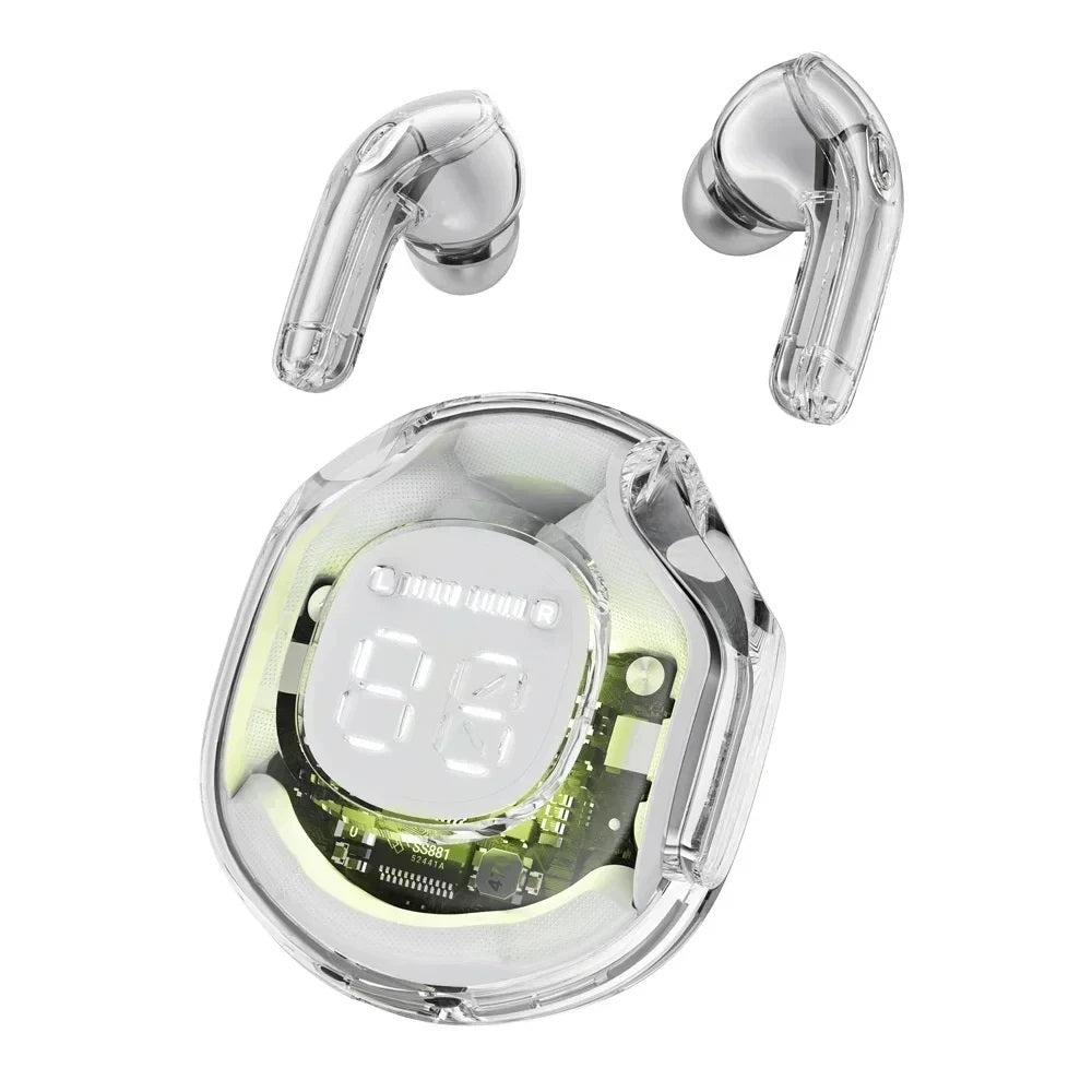 Air 39 Transparent Ear Buds Fashion ENC